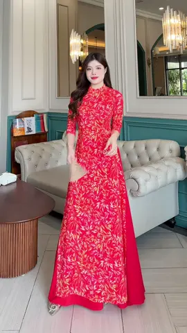 Nhí đỏ lá trúc đẹp quá 😁 #aodaiinhoa #aodaihoanhi #aodaiinhoa3d #aodaicachtan #aodai #aodaitruyenthong 