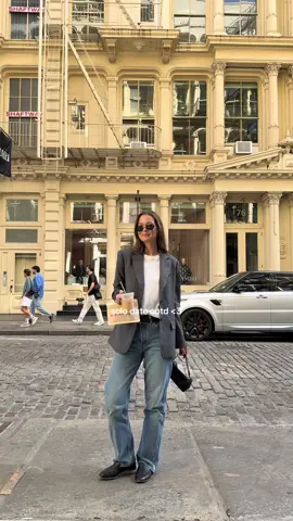 gray blazer outfits 🩶 #OOTD #autumnfashion #fyp #greyblazeroutfit 