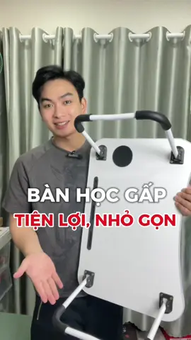 Bàn học sinh gấp gọn nhẹ, bền, dành cho các bạn #quidream #LearnOnTikTok #banhocsinh #banhocsinhgapgon #bangapgon 