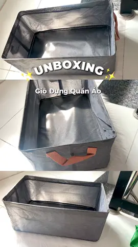 Unbox giỏ đựng quần áo #unboxing #unboxingvideo #giodungquanao #deli #giodungdo #đồxinhởđđây #xuhuong #review #tiktokshop  @đồ xinh ở đđây @đồ xinh ở đđây  @đồ xinh ở đđây 