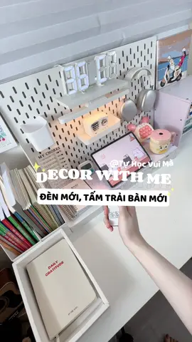 Tín hiệu vũ trụ cuối tuần dọn dẹp, trang trí lại bàn học cùng SooChan nèeee #xuhuongtiktok #soochantuhocvuima #decorbanhoc  #LearnOnTikTok 