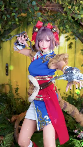 Yung gold laner mong nangangagat! 🐯🫦 Wanwan Tang Cosplay #MLBB #ML #Wanwan #Cosplay 