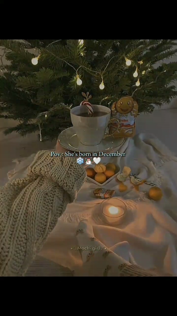 December girl<3🩵❄️☃️#aesthetic #mochi_bear_72 #decembergirls #month #birthday #gurl 