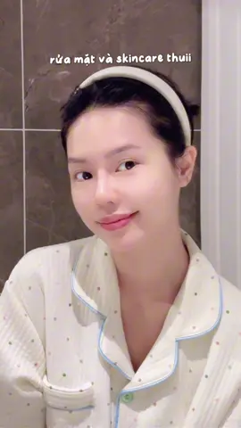 Cách mình cho da được thở sau cả 1 ngày dài #fyp #goclamdep #caryophy #nuoctaytrang #xuhuong