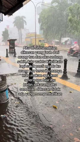 #orangtua#sakit#sendirian#rantau#fypage#fypp#demam#anakkosan#drop 