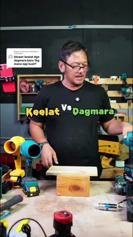 Replying to @Amnan Pahamin saya buat perbandingan antara Keelat dan Dagmara. Blower keelat dan dagmara saya test. Ikut pada bajet dan keperluan. Nak power bayar lebih. Nak ada blower dan culup kerja di rumah, keelat good option. #blower #cordlessblower #leafblower #blowerdagmara #blowerkeelat #masterchor 