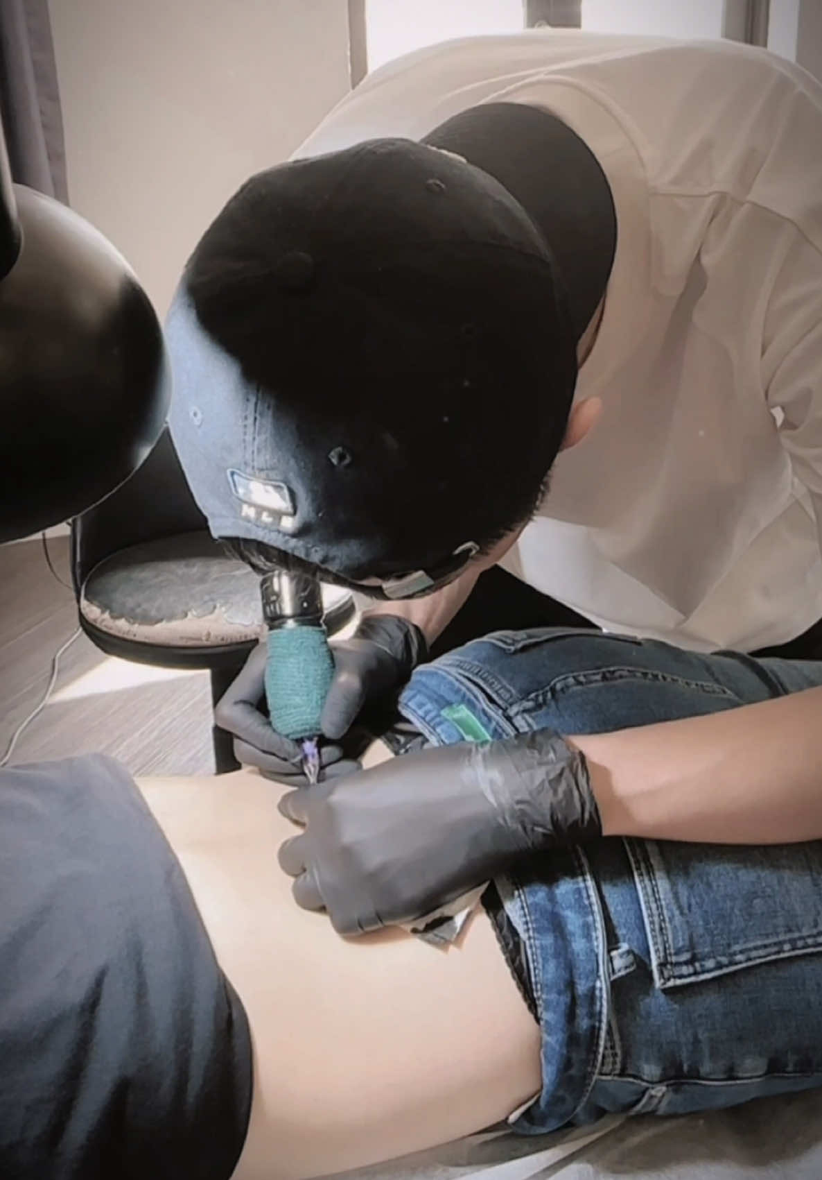 Mẫu xăm chữ thắt lưng 🖤 #namink #tattoo #saigon 