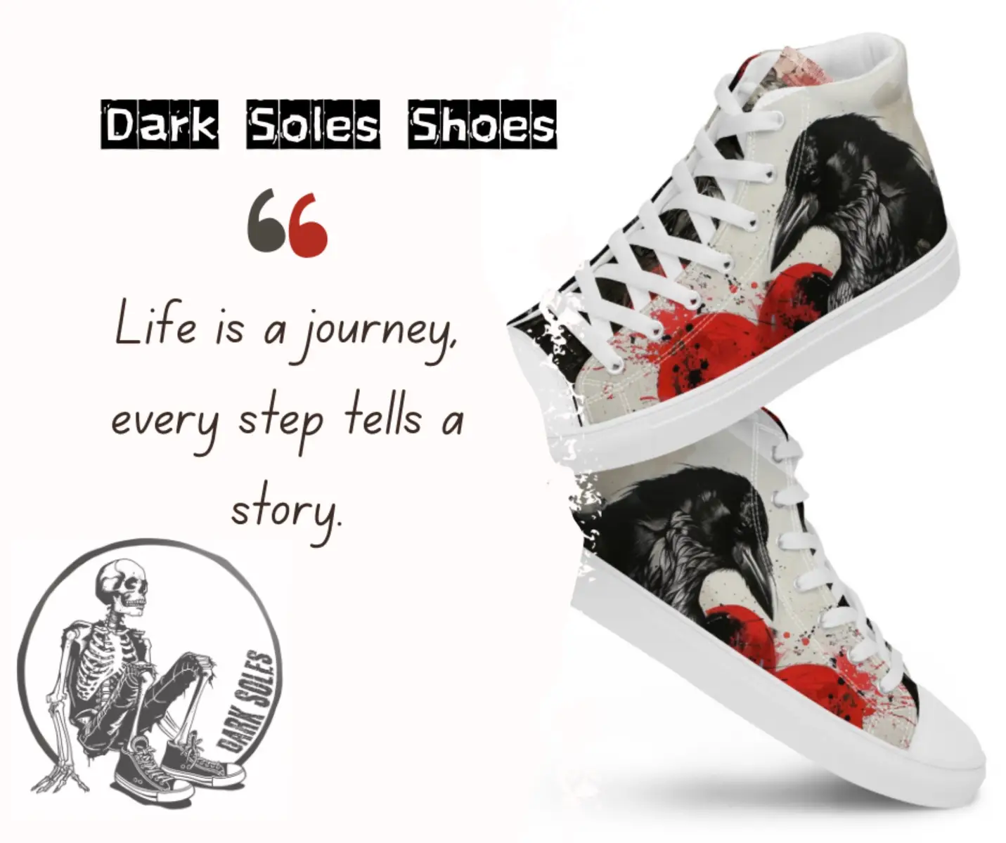 Hey, friends! November is officially here, and it’s time to step up your shoe game! Check out our unique, handcrafted kicks at Dark Sole Shoes. Each pair is a custom design with an edgy vibe.  🎉 Bonus: Grab 10% off your first order with code NOVEMBER10! Head over to Etsy or our website and don’t forget to tag us in your pics to get featured! #DarkSoleShoes #ShoeGameStrong #NovemberStyle #ShopSmall