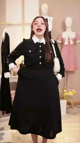 สไตล์วินเทจ#เดรสหรู #เดรสทํางาน #เดรสยาว #รีวิวบิวตี้ 