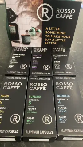 @ROSSOCAFFE #coffee #coffeetok #pods #drinksoftiktok #TikTokShop 