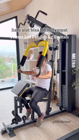 Berhubung kita adalah pasangan yg jarang bgt keluar rumah, tp pengen bgt ngebentuk badan biar ideal & tetap sehat jd aku pesan Metro Homegym ini satu alat yg hisa bikin alat fitnes km pindah kerumah hehhe #ireborn #homegym #workout #gym #viral #fyp #WIBGAJIAN #promoguncang1111 