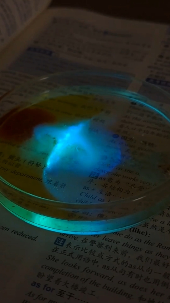 A chemical reaction like you've never seen! #chemistry #Science #experiment #chemical 