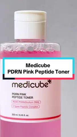 PDRN Pink Peptide Toner💗 Pink Skincare Routine with @medicube_global_official PDRN Pink Peptide Toner -a glow boosting multi-functional toner -contains rose PDRN -helps to improve skin texture, radiant skin, hydrates ✨Highlights -Lightweight texture -Absorbs effortlessly -Non-sticky, naturally-derived pink toner -Helps to protect, soothe, reduce irritation -Layers seamlessly with any skincare  -Gentle formula is suitable for all skin types  -Fragrance-free 🧪Key Ingredients -Rose PDRN: dark spots, boosts collagen, strengthens skin barrier, soothes -5 types peptide complex: enhances skin vitality -Niacinamide, vitamin B3: evens out skin tone -Holy basil leaf extract: antioxidant and anti-aging  💭Experience This pink toner is my latest obsession, it has become one of my favourite toners that I reach for everyday. The lightweight texture absorbs quickly and the skin feels instantly refreshed. I love pairing it with the PDRN pink peptide serum and the Age-R booster pro device. All I need to complete my pink routine, is the booster pro in pretty pink!! 💖 What are your thoughts on rose PDRN in skincare? *gifted without obligation to post  #medicube #medicubeambassador #toner #pinktoner #rosepdrn #roseskincare #kbeauty #koreanskincare @Medicube Global @medicube_official  @medicube_korea  @medicube_us 