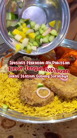 Makanan ala India paling enak yang pernah kucoba!🤤😜 #biryani #mandhi #samosa #makananindia #indianfood #kambing #chicken #ArabTikTok #arabian #arabianfood #kulinersurabaya #kulinersurabayamurah #SerunyaLiburan 