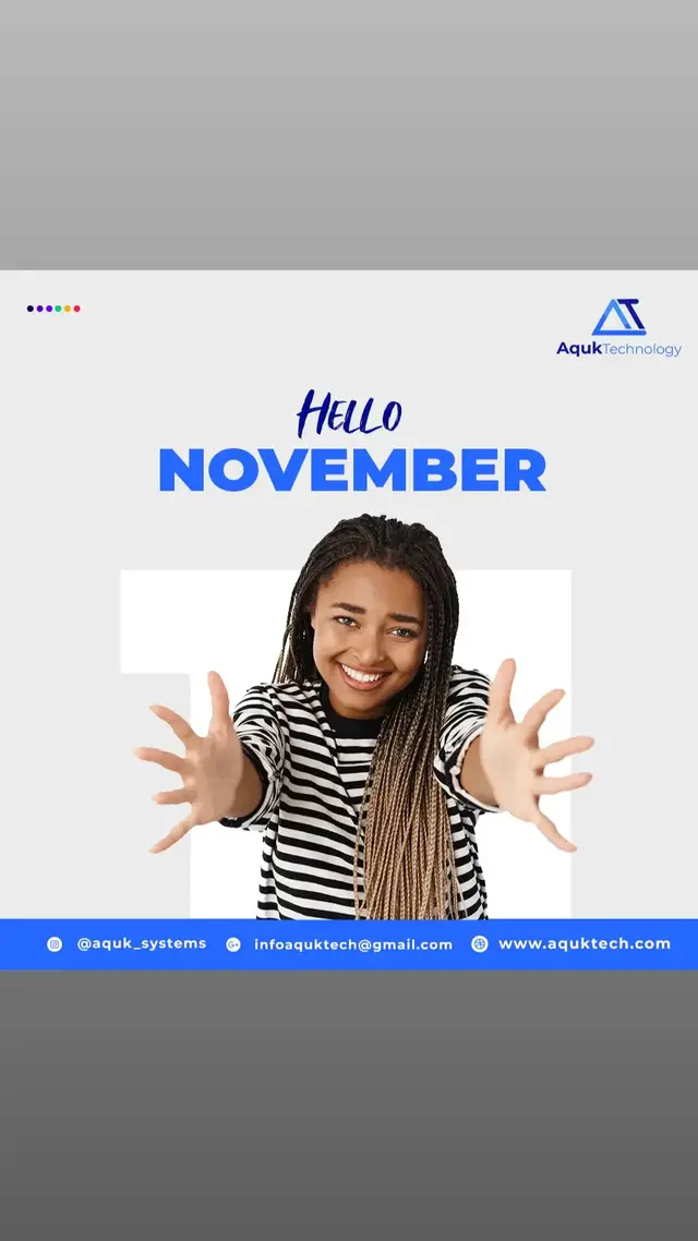 #welcome  to November 
