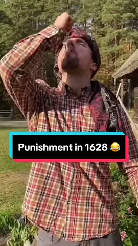 Punishment in 1628  #funnytiktok #comedyvideo #history 