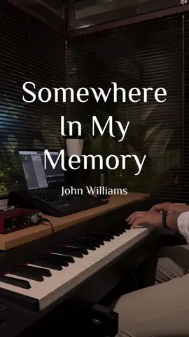 John Williams - Somewhere In My Memory 🎹 #johnwilliams #somewhereinmymemory #kalmnolimit #piano #pianocover #christmas #christmas2024 #newmusic #capcut 