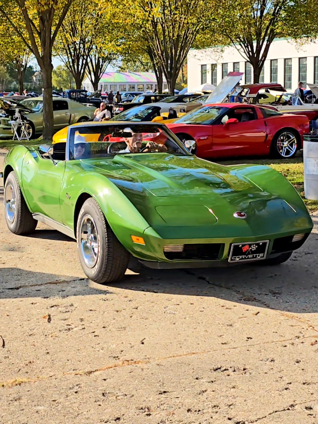 Chevrolet Corvette C3 Classic Car Drive By Engine Sound Packard Proving Grounds Fall Open House 2024
