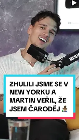 ZHULILI JSME SE V NEW YORKU A MARTIN VEŘIL, ŽE JSEM ČARODĚJ 🧙🏻‍♂️ celá epizoda na Hype-Cast Youtube!
