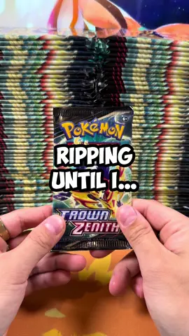 Episode 34 of Ripping Until I… Crown Zenith #pokemon #pokemoncards 