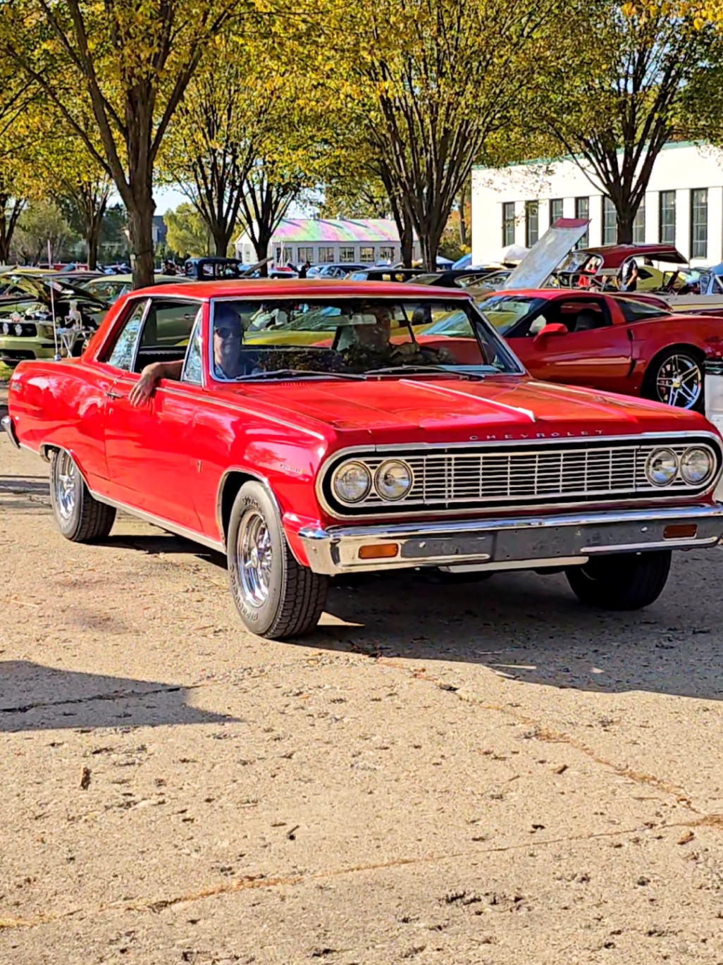 1964 Chevrolet Chevelle Malibu SS Classic Car Drive By Packard Proving Grounds Fall Open House 2024