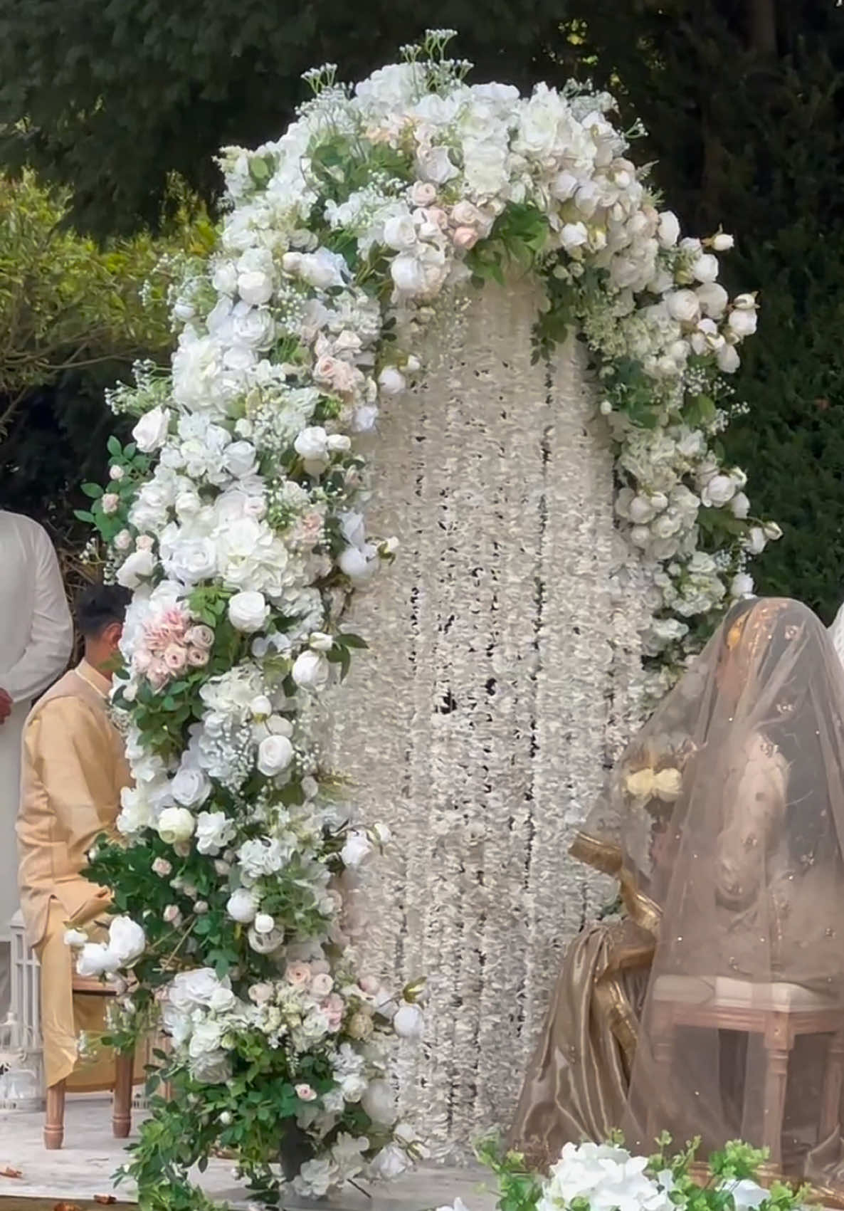 My nikkah day 🥹🤍  Vendors… (all on INSTA)  Fireworks @ultimatefireworks_bradford  Photographer & videographer @theweddingstoriesuk  Ring tray @candlesandmelts.ax  Hair @hairbyruksana  Makeup @esha.hussain  Nails @kimthatnailgirl  Venue @mercurebradfordhotel (the most accommodating venue, beyond happy we picked them) Nikkah certificate  @bezt_nikahcertificates  Nikkah pen @nikkah__nama  Tea station @eleganceandbloom  Pancake stand @theinfinitycart Doves @doves4occasions  Plinths dessert set up @yorkshiredecorhire  #nikkahday #fyp #trending #reels #weddingday