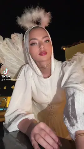 🪽💗 #halloween2024 #angel #costume #whiteangel #fyp 