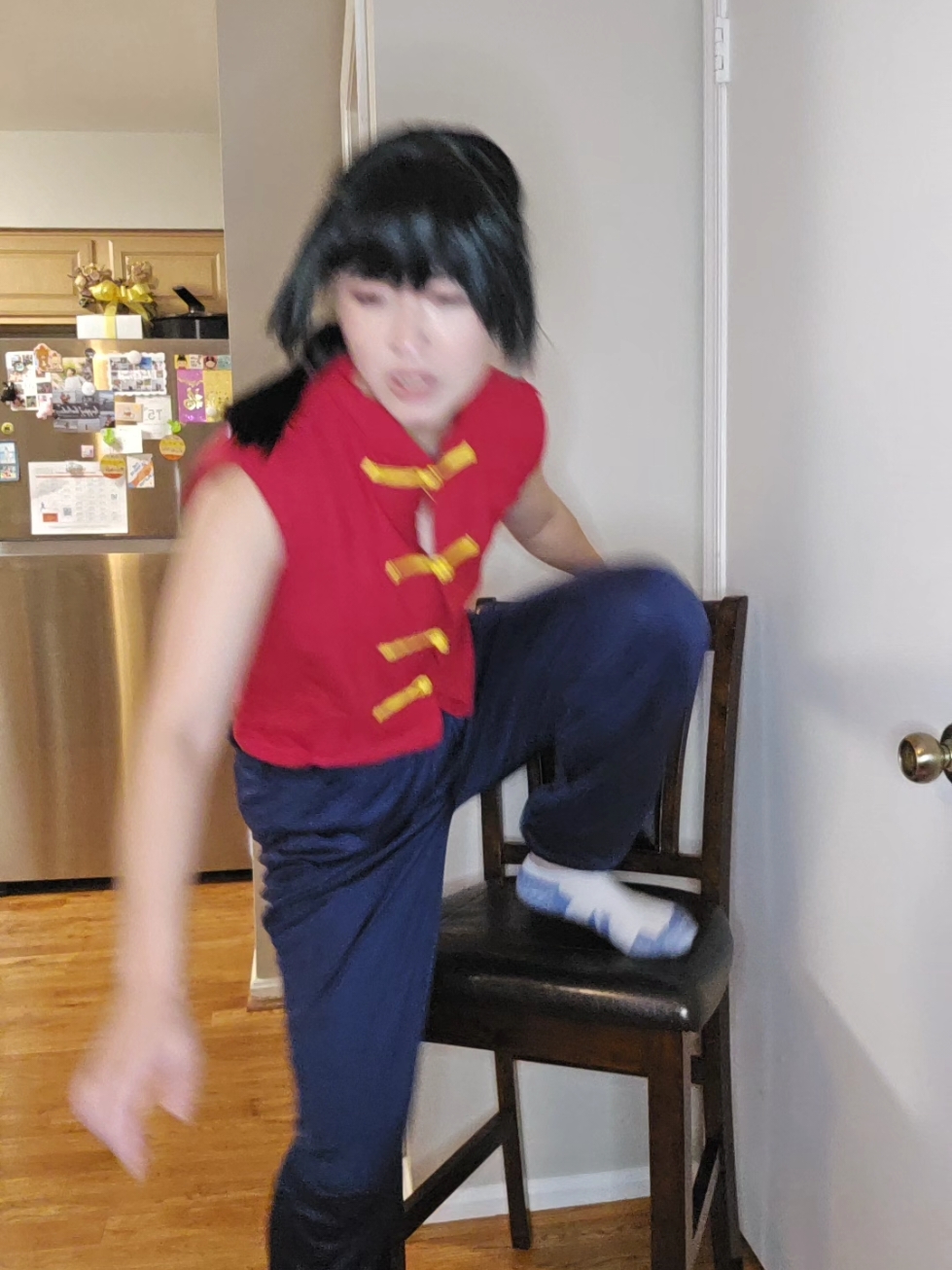 Remade this from a few years ago, and jumped in the shower for the second time in this cosplay. #ranma12 #ranma #ranmacosplay 