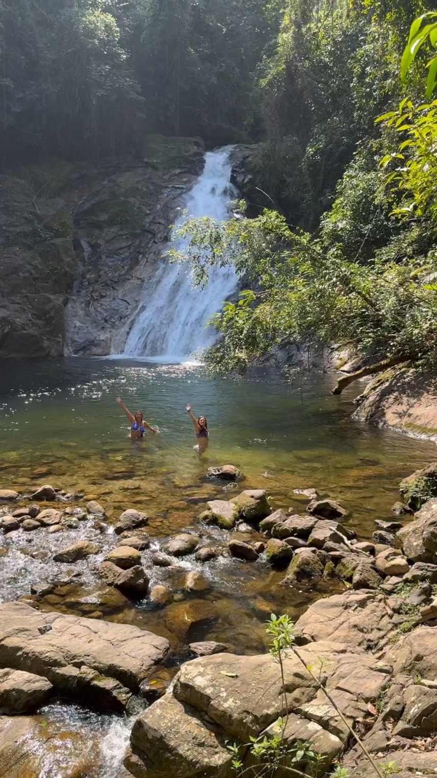 que cachoeira delicia em Boiçucanga, litoral de São Paulo ❤️ #cachoeira 
