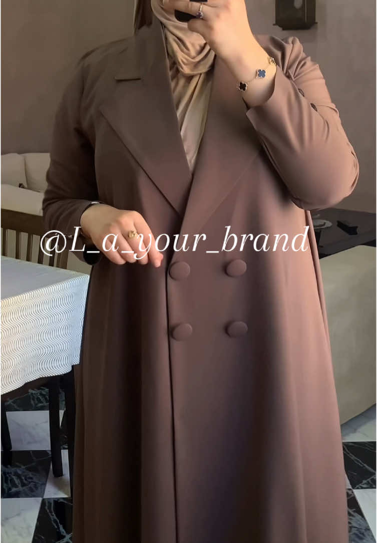@L_A your brand @L_A your brand  @L_A your brand  abaya blazer disponible en plusieurs tailles pour passé commande contacter nous en privé  #hijab #hijabi #hijabstyle #hijabtutorial #hijabitiktok #outfit #ootdhijab #حجاب #عباية #pourtoi #abaya #algerienne #foryour #explorepage #exploreاكسبلورررر 