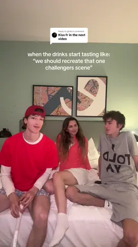 Replying to @giulio stay tuned guys xoxo #challengers @luiza @Daniel Millar 