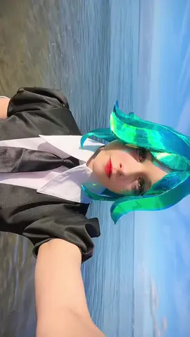 🌊🤍 || #housekinokuni #phosphophyllite #landofthelustrous #cosplay #hnkcosplay #phosphophyllitecosplay #країнасамоцвітів #фосфофіліт #косплей 