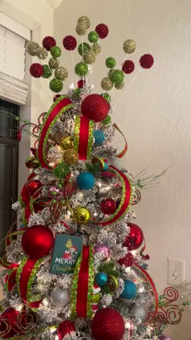 Youre a mean one Mr Grinch! #christmastree #christmastreedecorating #grinch #grinchmas #grinchtree #christmas2024 #christmastiktok 
