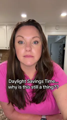 I mean seriously, why do we still do this? Dark at 5 is just a bummer. Do you like it? #daylightsavings #sleep #over40 #40andover #tiredmom 