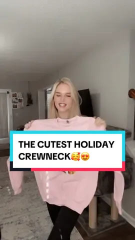 THE PERFECT CHRISTMAS/HOLIDAY🎄🎁CREWNECK!! #holidaycountdown #christmasgift #tiktokshop #shopsmall #brandedbybarta #crewneck @Branded By Barta 