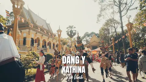 Lễ Dâng Y Kathina ở Trà Vinh, chùa nào đây?  #kathina #travinh #vanhoakhmer #កឋិនទានសាមគ្គី