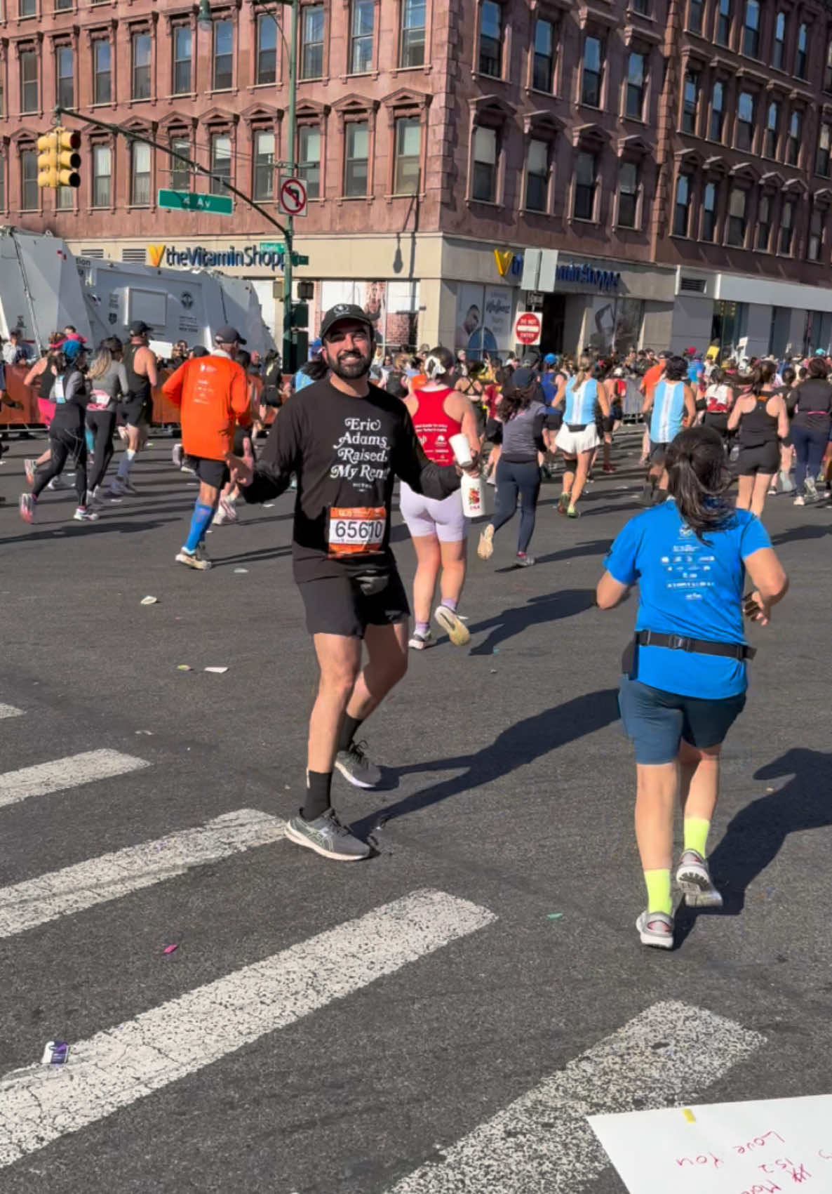 Have you bought the shirt yet? bit.ly/ericraisedmyrent  #nycmarathon 