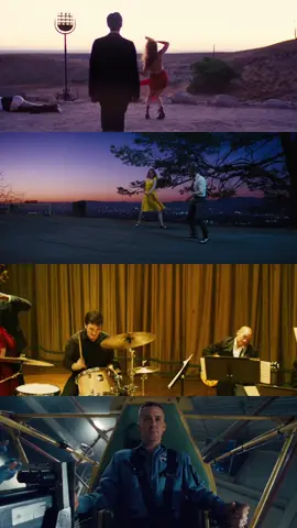4 Damien Chazelle movies in 10 seconds. These are the average colors from every frame of those films, offering a unique way to visualize each movie from a color perspective.