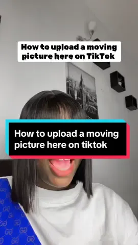 How to upload a moving picture here on tiktok#tiktoktips #creatortips #tiktoktutorials #newontiktok #flourishoduma #coachqueenzoe 