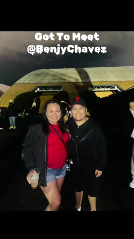 Got To Meet @Benjy Chavez his so nice at the Dont Fall In Love Festival. @Fuerza Regida #jop #fuerzaregida #tour #benjy @dontfallinlovefest 