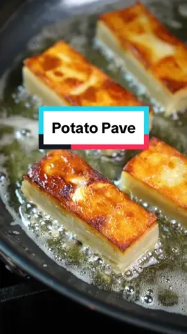 How to make potato pave #potatopave #potatoes #potatorecipe  Check out the recipe in my cookbook, Potato People! Link in bio!