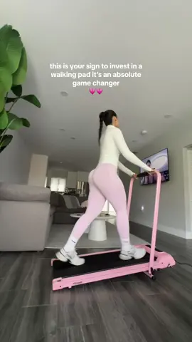 my newest obsession @Ancheer🩷 #treadmill #walkingpad #ancheer #TikTokShop #10ksteps 