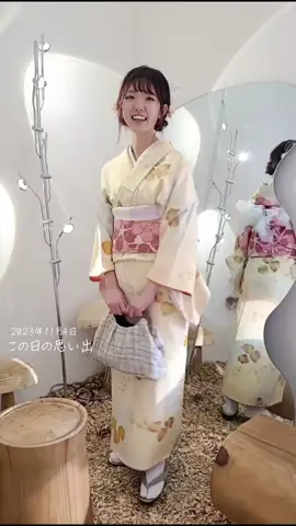 1年前！今より幼い？#思い出 #着物コーデ 