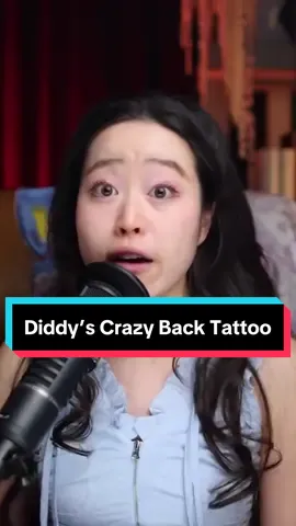 Was Diddy getting this back tattoo the start of his downfall?  #StephanieSoo #RottenMango