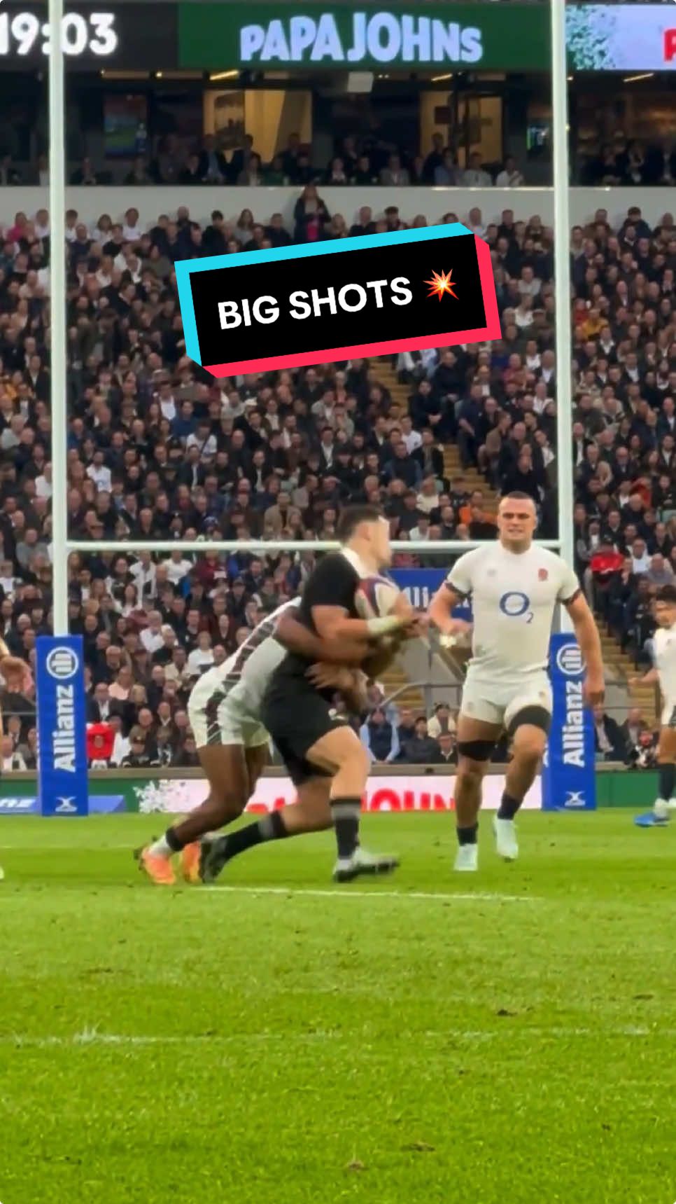 Timed to perfection 💥😮‍💨 #englandrugby #rugby 