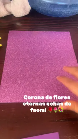 Primera corona de flores de daomi 💐 echa con mucho amor #coronaparadifuntos #floreseternas 