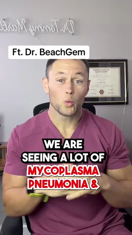 Mycoplasma pneumonia with one of my favorite ER docs @Beachgem10 #mycoplasma #pnemonia #drbeachgem #er #doctor #emergencymedicine #parents #parenting 