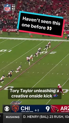 Onside kicks are an adventure, especially when you have 🇦🇺 #torytaylor @Chicago Bears #nfl #football #australia #aussie #kick #punt 