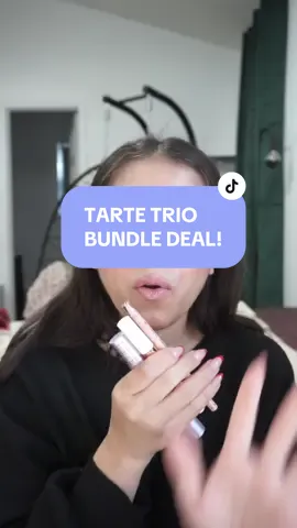 Tarte Makeup Bundle (Lip Plump Gloss, Mascara, Eye Pencil) Achieve a flawless look with Tarte’s ultimate makeup bundle! This set includes a lip plump gloss for luscious lips, lengthening mascara for bold lashes, and a smooth highkight  eye pencil for that perfect sparkle. Everything you need for a glam look, all in one bundle! 💋✨ #TarteBundle #MakeupEssentials #BeautySet #GlamLook #AllInOne #Tarte @tarte cosmetics #TIKTOKSHOPHOLIDAYHAUL #FALLDEALSFORYOU #TIKTOKSHOPCYBERMONDAY #TIKTOKSHOPBLACKFRIDAY