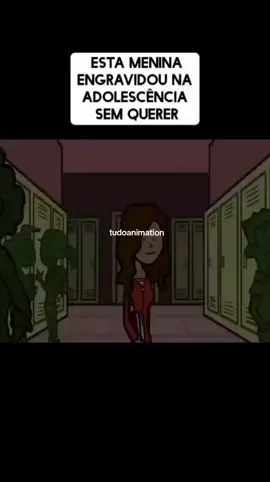 essa menina engravidou na adolescência sem querer 😮😱#animation #fy #tudoanimation 